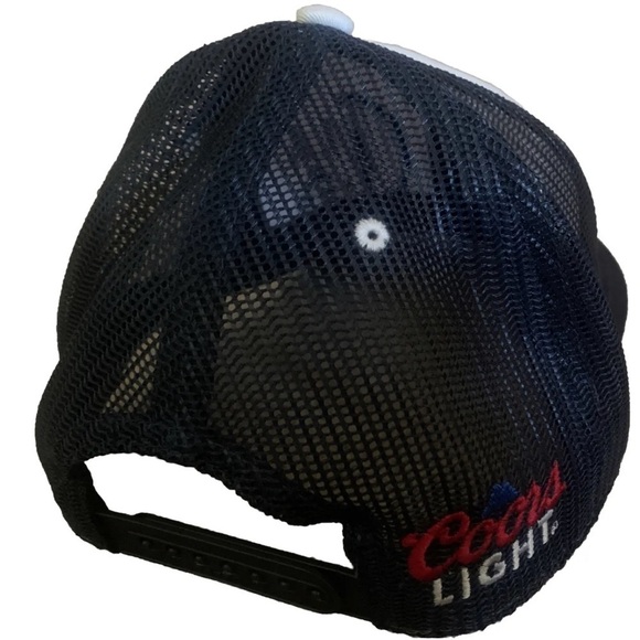 College Football Playoff Coors Light Trucker Hat CFP NATIONAL Championship 2022 - Picture 2 of 2